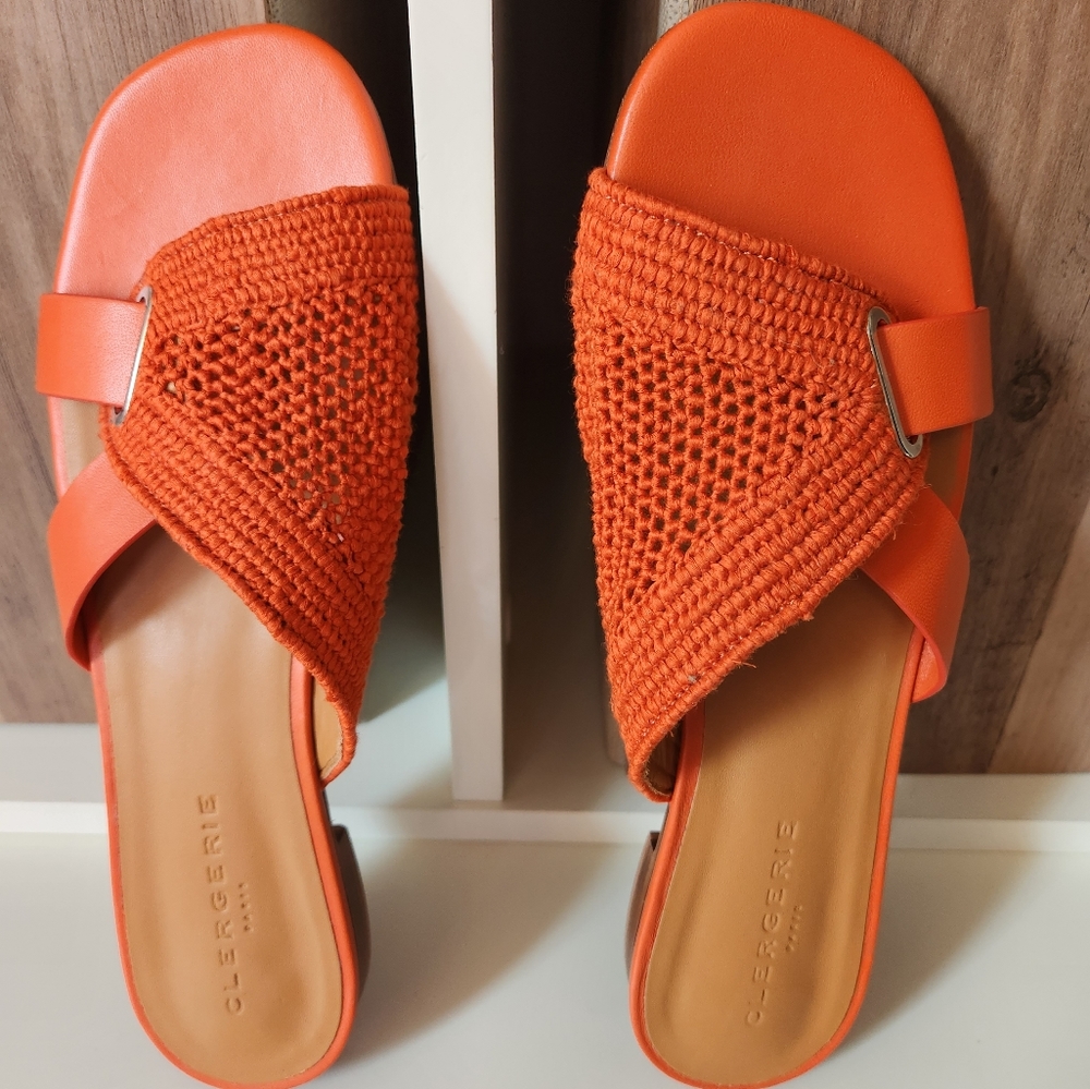 Robert Clergerie Orange Sandals